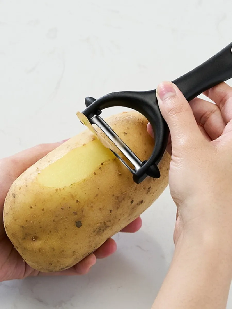 Cucınıamo El Sebze Soyacağı - Sebze Soyma Bıçağı Patates Soyacağı 285810790 Siyah