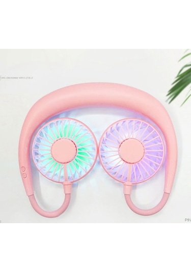 Cbtx Led Işıklı Mini Boyun Askılı Fan