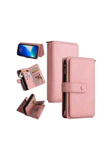 Bloomnest 13 Pro Cbtx İphone Uyumlu Skin, Pu + Tpu Hissedi, 15 Kartlı Kapı, Uyumlu, Koruyucu Diğer