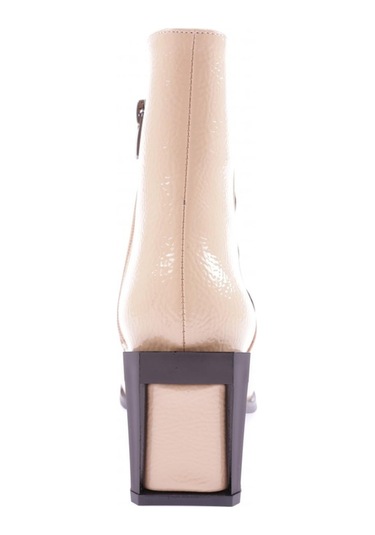 Dgn 725-22k Kadin Aksesuar Detayli Topuklu Bot 725-1922-R10815 Ten Rengi