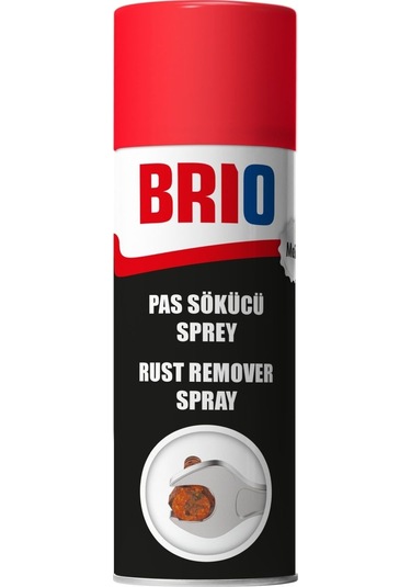 Brio Güçlü Pas Sökücü Mos2 Sprey 400 Ml + Brio Silikon Sprey 400 Ml + Brio Fren Balata Temizleyici Sprey 500 Ml
