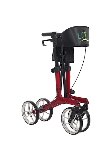 Pr-891 Alüminyum Lüx Walker Rollatör Kırmızı