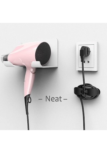 10 Adet Yapışkanlı Airfryer Kablo Sabitleyici Düzenleyici Çok Amaçlı Kablo Tutucu Kablo Toparlayıcı