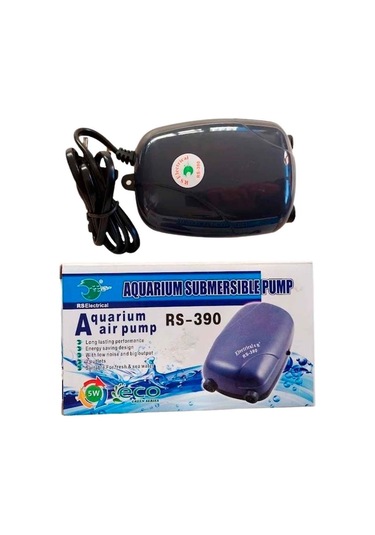 Rs 390 Tek Çıkışlı Akvaryum Hava Motoru 3,5 L/min 5 W