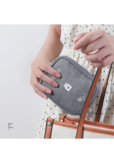 Cbtx Tb-0623 Seyahat İlaç Saklama Kutusu Gri