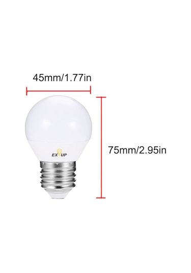 Konesam E27 220-240v 7w Led Işık Kaynağı, 270 Derece Aydınlatma Açısı, 550-650 Lm, İç Mekan Kullanıma Uygun, Beyaz Renk, 1 Adet