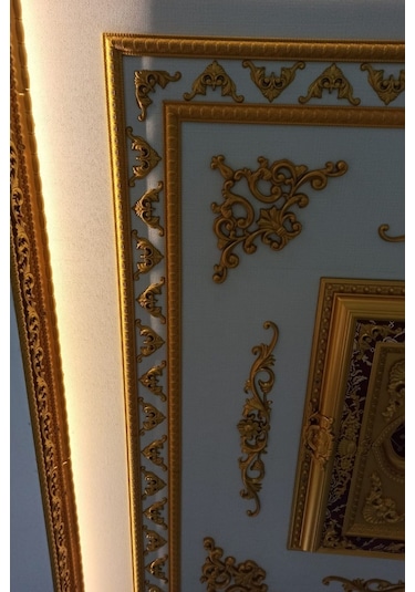 Decozza Altın Duvar Çıtası En 4 Cm Boy 100 Cm