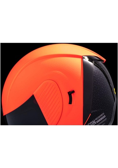 Icon Airform Counterstrike Mıps Kapalı Motosiklet Kaskı Mat Kırmızı Mat Kırmızı