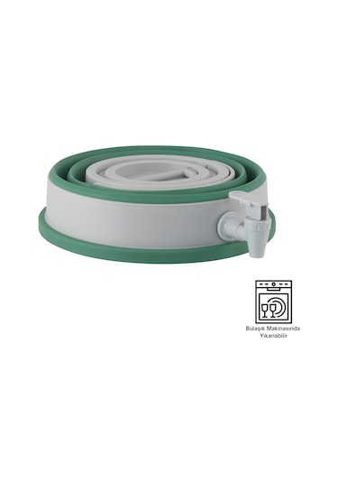 Outwell Collaps Water Carrier 6 L S. Green Yeşil-gri