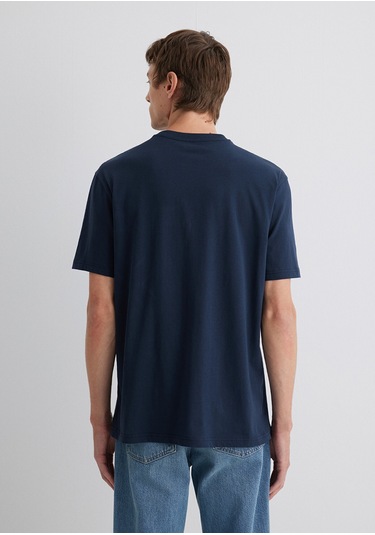 Mavi - Mavi 1991 Baskılı Lacivert Tişört 0612573-70490 Lacivert
