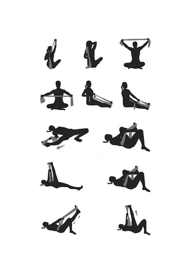 Voit Pilates Band Seti Üçlü