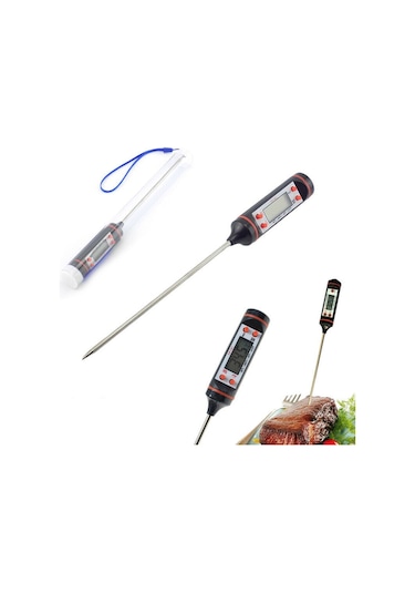 Yemek Et Gıda Sıcaklık Ölçer Dijital Gıda Termometresi