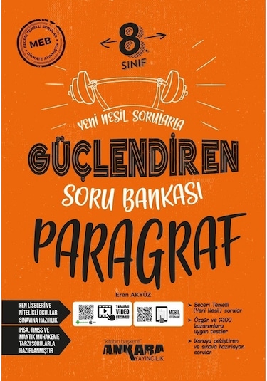 8. Sınıf Paragraf Güçlendiren Soru Bankası