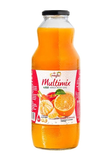 Meysu Multimix %100 Karışık Meyve Suyu 1 Lt X 6 Adet
