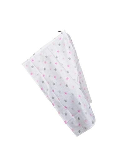 Sema Baby Çok Amaçlı Emzirme Örtüsü - Pembe Yıldız