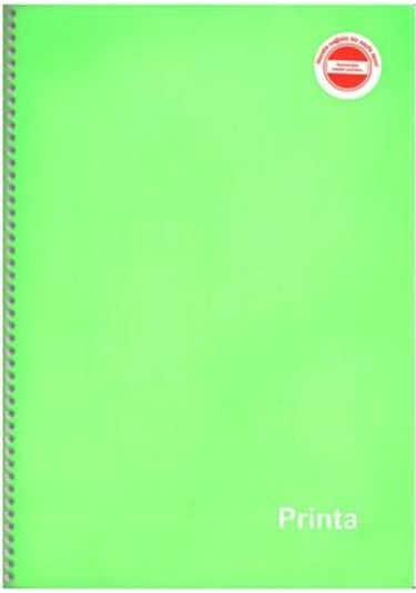 Ekofis Pirinta defter 160 Yp Çizgili A4 Spiralli PP.Kap.Fıstık Yeşil