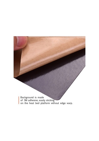 Novahub Magnetik Yüzey Plakası Etiket Pedi, Cr-10/cr-10s 3d Yazıcı Sıcak Yatak 310x310mm,