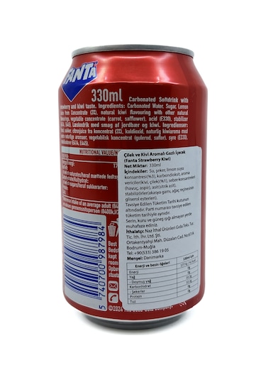 Fanta Limon - Tropik Meyve - Çilek & Kivi Aromalı Gazlı İçecek 3'lü Set