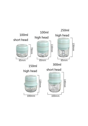 Fastbuy Zm-14 Mini Kablosuz Sarımsak Ezici - 100ml - Beyaz - Ev Kullanımı İçin Diğer