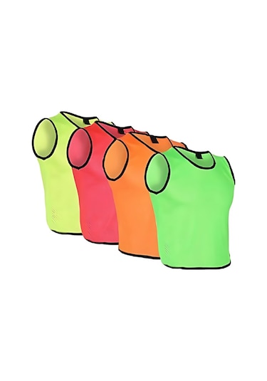 Attacksport Atk-245 Antrenman Yeleği Fileli 10 Adet Çok Renkli