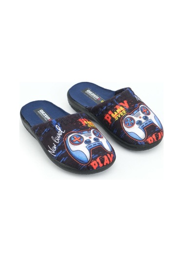 Gezer Kışlık Erkek Çocuk Ev Terlik Gt1kpm.15416.00.013.0c Lacivert