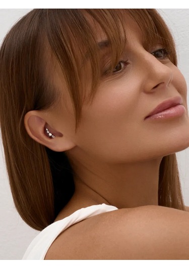 Zoloto Russkih Helix Piercing 925 Ayar Gümüş 42998682 Gri