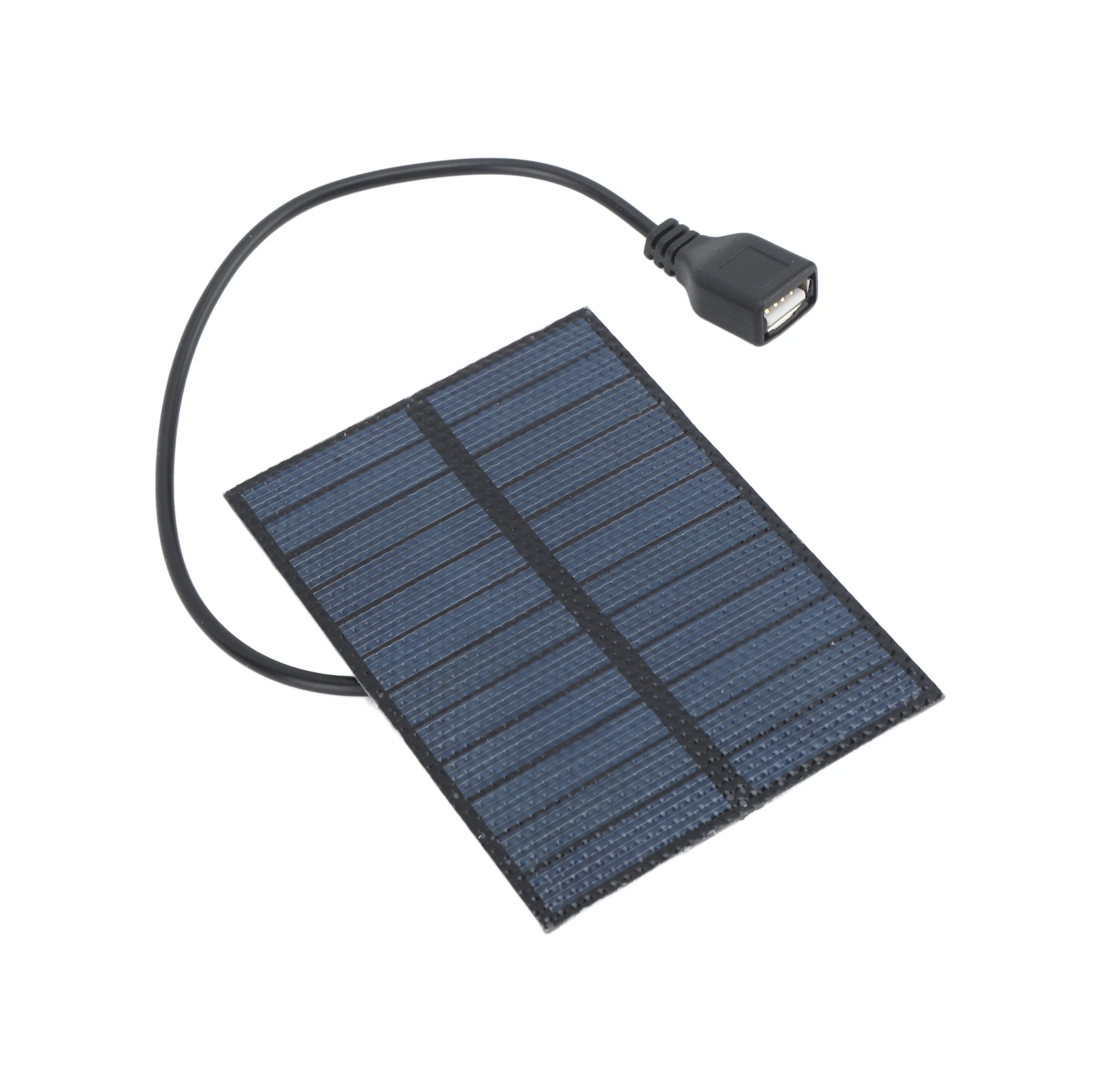 Geeroyoo 3w 5v Usb Çok Kristal Güneş Paneli - Taşınabilir Dış Mekan Şarj Cihazı Geri Çekim Yok - Ip67 Su Geçirmez