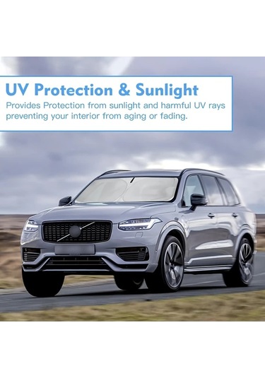 Topshop1 Volvo Xc90 V90 S90 Xc60 V60 S60 Xc40 Ön Cam Güneşlik Otomotiv Uv Isı Koruması