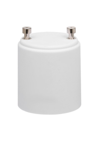 Hombey 4 Adet Beyaz Pbt Yangın Engelleme Gu24'den E26/e27'ye Ampul Bağlayıcı Dönüştürücü