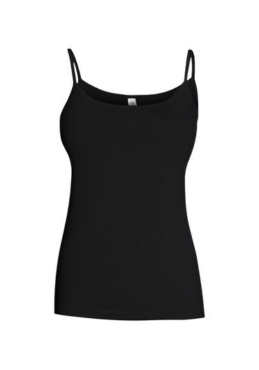 Bayan Ribana İp Askılı Atlet 3'lü Paket 470 Siyah