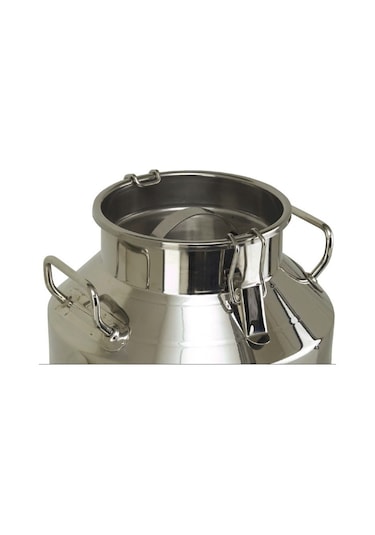 Kurtsan 25 Lt Paslanmaz Taşıma Güğümü Kilitli Kapaklı