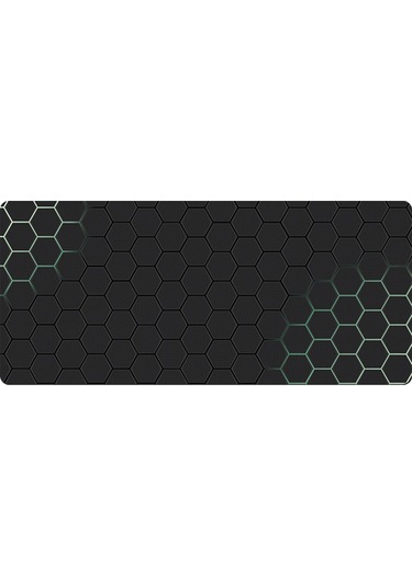 Cbtx 300x700x3mm Petek Desenli Büyük Mouse Pad Kaymaz Kauçuk Masaüstü Mat - Stil 3