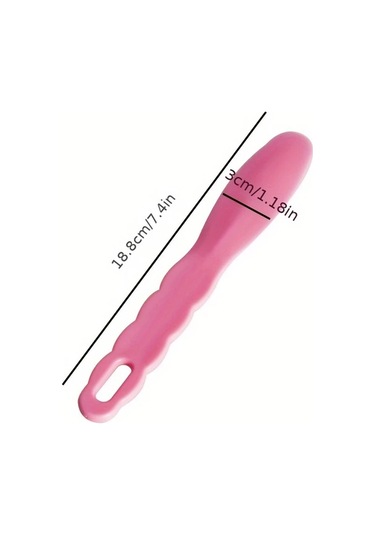 Gateesat Beyaz Renkli Büyük Saplı Alçı Ve Macun Spatulası Dayanıklı Plastik Ergonomik