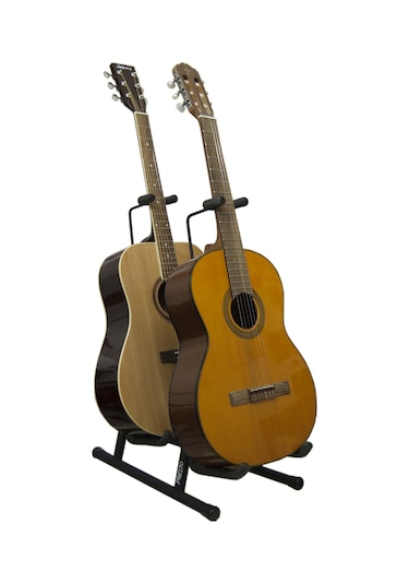 Presto Çiftli Sap Dayamalı Gitar Sehpası Standı