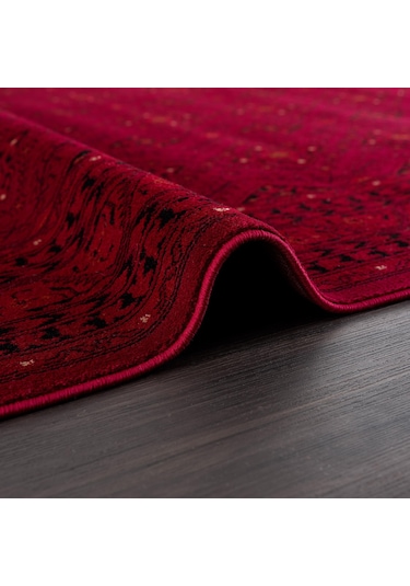 Afgan Türkmen Otantik Desenli Dokuma Salon Halısı