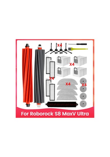 Elektrikli Süpürge Ana Fırçaları Filtreleri Toz Torbaları Yedek Parçaları
