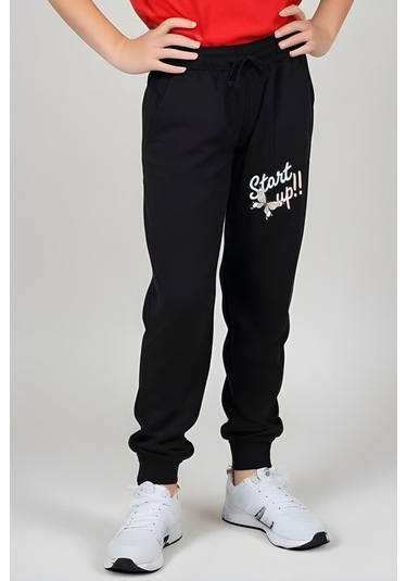 Fyk Kids Kız Çocuk Baskılı Start Up Alt-üst Pijama Takımı Kırmızı