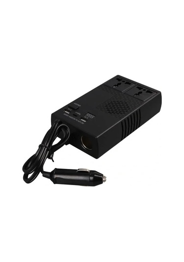 Olesson 1664 Dc 12-24v 200w Oto Araç Power İnverter 1x Çakmak Girişi - 1x Type-c - 2x Usb - 2x 220v