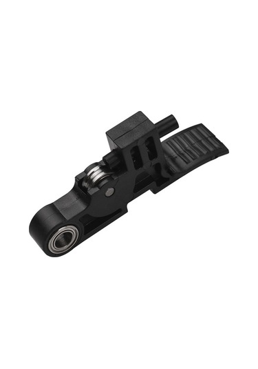 Dancemonkey Siyah Abs Malzemeden Ekstruder İdler Kolu, 10.9x6.6x1cm, 7g Ağırlık, Yeni Tasarım