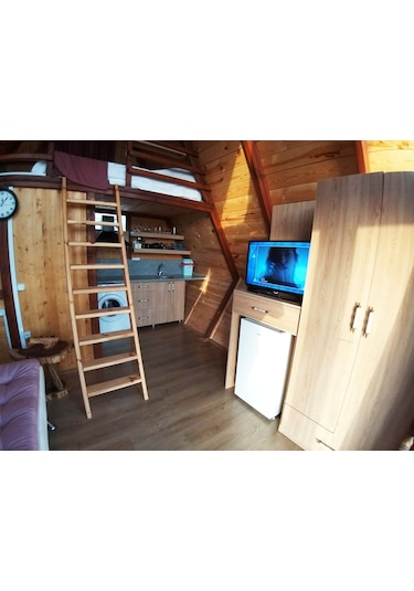 25M2 Ahşap Bungalov. Masifev Diamond Xl