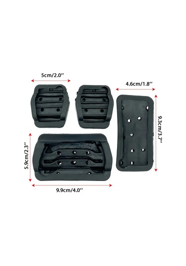 Aubrac Ford Focus Mazda İçin Pedal Kapakları 170873798