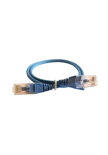 051545 Cat6 U/utp Slım Patch Cord 0,5 M Mavi Lszh
