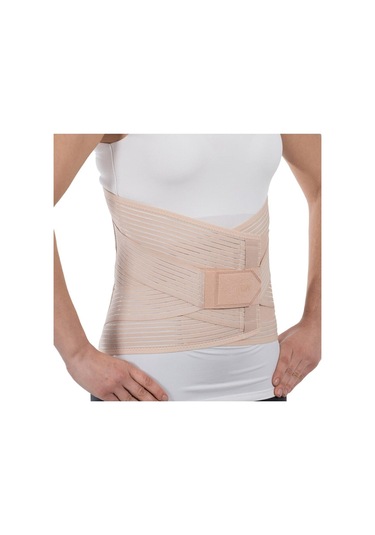 Medikaltec Lumbosakral Fleksible/çelik Balenli Korse 32 Cm - L