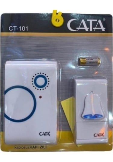 Cata Ct-101 Kablosuz Uzaktan Kumandalı Kapı Zili