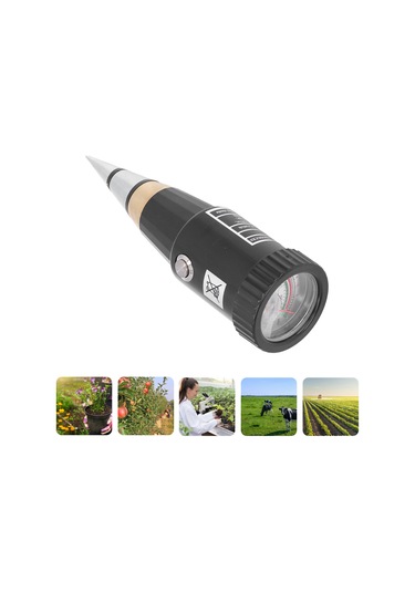 Springsun Toprak Ph Ve Nem Testeri - Nikel Bileşik Elektrotlu Doğru Okuma, Bahçe Bitkileri İçin Akıllı Tarım Aleti