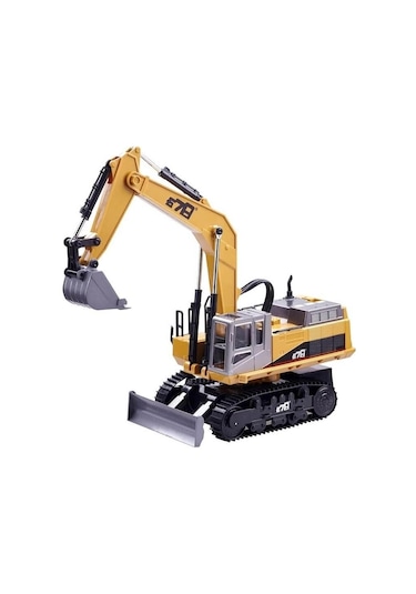 Metal Aksamlı Uzaktan Kumandalı Kepçe Dozer