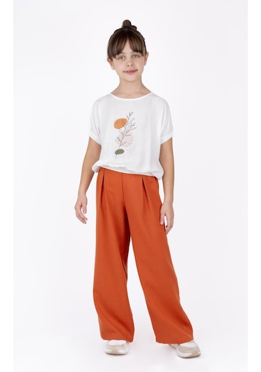 Bestkids Kız Çocuk Pileli Pantolon 001