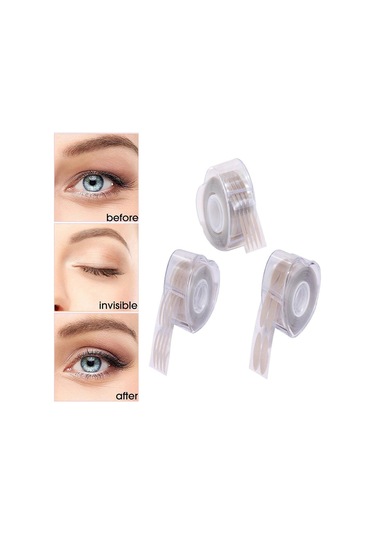 Silmaluomen Tarrat Kaksipuolinen Soeluomen Teippi 3 3 3 Diğer