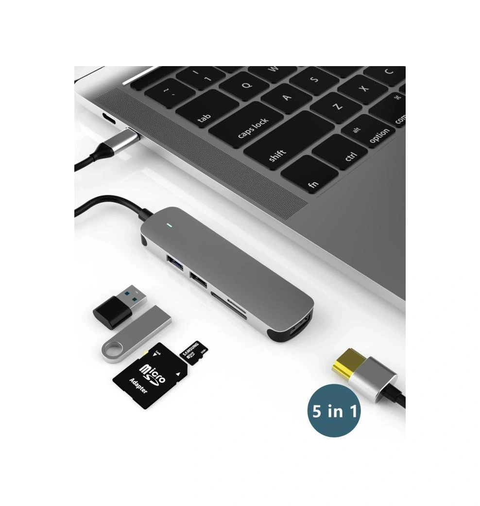 Torima YD-38 3 Port 3.0 Usb 2 Sd Card Hub