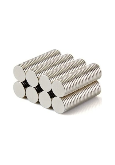 Neodyum Mıknatıs Magnet Silindir 100 Adet D8 X 1 Mm
